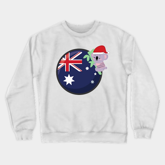 Christmas Koala Crewneck Sweatshirt by KylePrescott